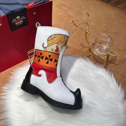 西藏藏族蒙古族藏式民族风格儿童小孩靴子舞蹈男孩女孩鞋子表演