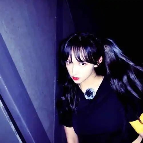 组图程潇可爱双马尾美照少女感足眼神撩人肤白红唇似娃娃