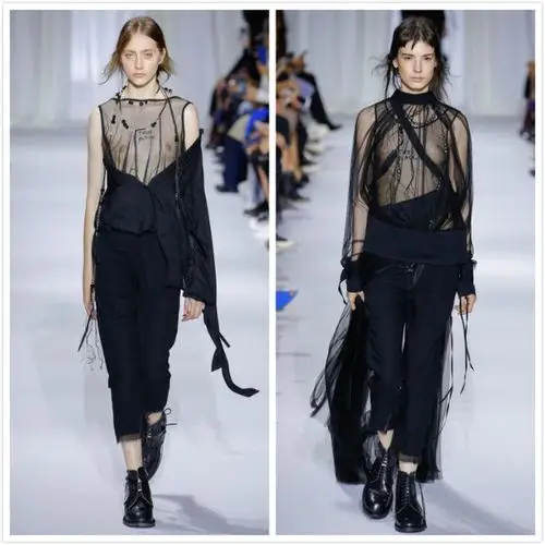 2017春夏流行│黑色 蕾丝 透视=?