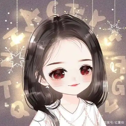 看了就喜欢的9张q版手绘头像