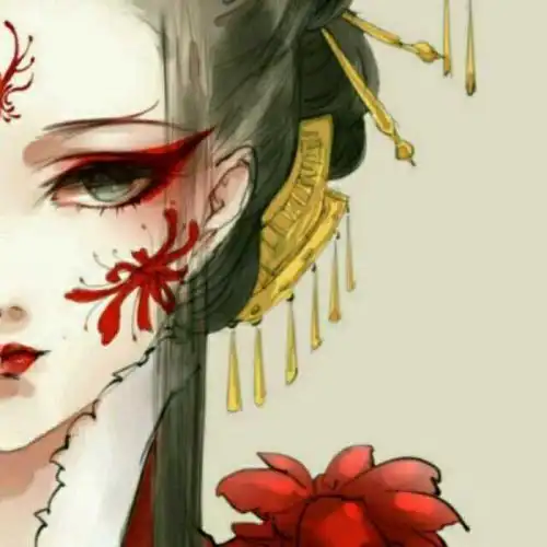 彼岸花头像血瞳