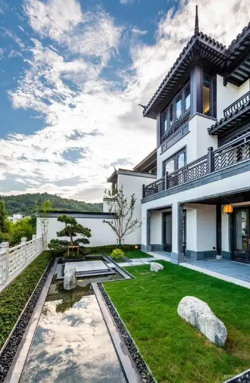 青山湖易辰江南大院中式庭院徽派古典国风传承养老改善青山湖易辰江南