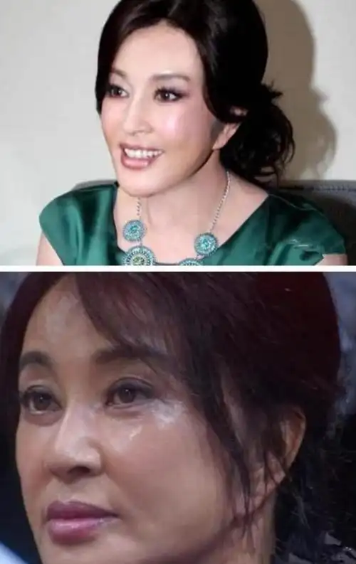 刘晓庆就是那个自己已经五六十岁了,但是依然有自信扮演十五六少女的