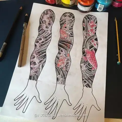 首页 纹身图案大全 花臂纹身图案手稿大全 申明:此图案是为了提供给
