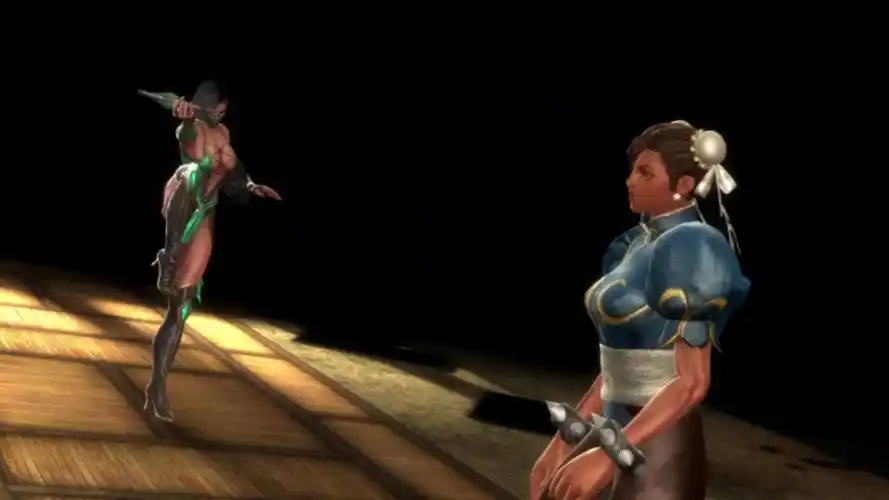 真人快打9mod-春丽被杰德终结