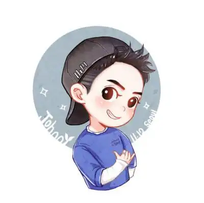 q版#黄景瑜#画风也是闹木可爱哒~ cr.logo