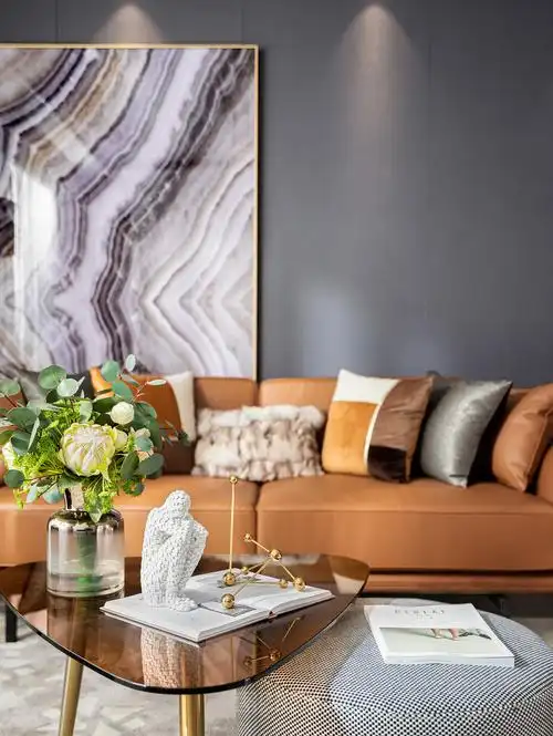 蓝光地产雍锦湾现代轻奢样板房设计