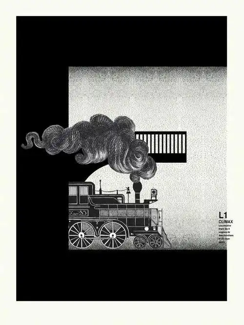 字母与图形创意海报设计欣赏by法国wendystudio