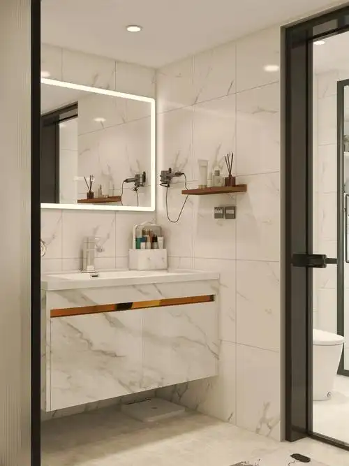卫生间装修灵感干湿二分离实用性get78