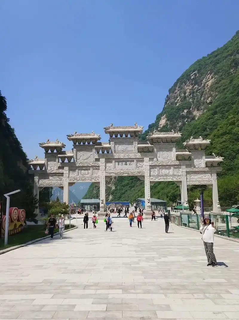 八百秦川华山险,孤松峭壁直插天.白云翻滚风嘶吼,青松挂壁探头 - 抖音