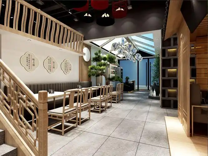 千贵缘私房菜餐厅空间设计