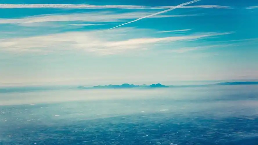 静谧的蓝天白云,风景-回车桌面