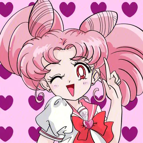 自画美少女战士第六弹闺蜜头像小小兔