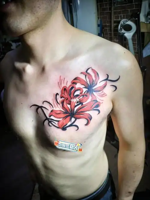 夏日氛围感影像企划  #彼岸花纹身  #纹身  #纹身手稿