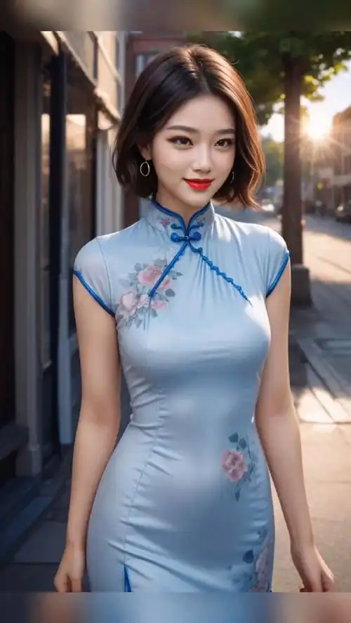 华丽旗袍之美:展现传统魅力与现代风采的绚丽秀场-度小视