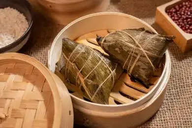 蒸笼里的粽子 东方元素