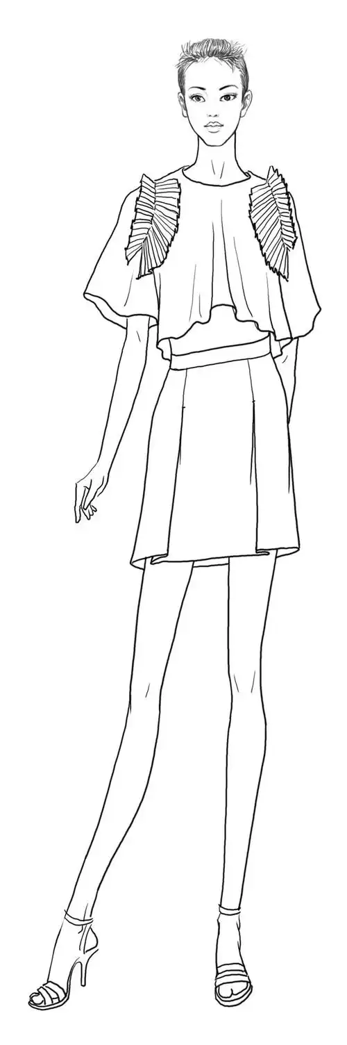 服装怎么画才正确