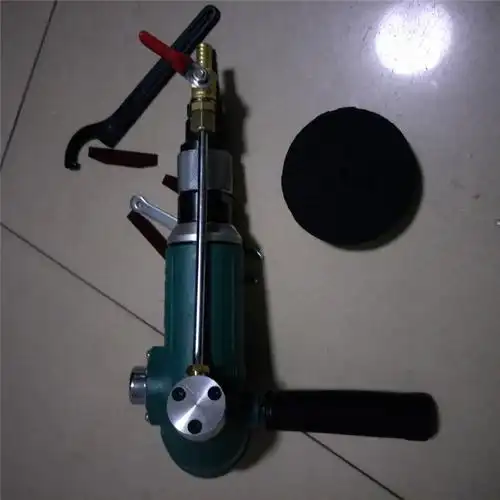 手持式水冷抛光机便携式气动抛光机100水冷气动抛光机spc型