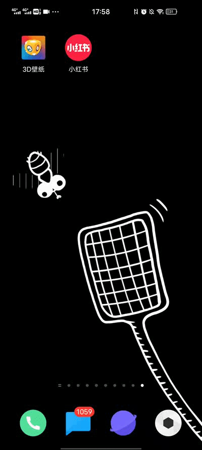 不一样的手机3d壁纸,展现手机炫酷特效_4d立体悬浮动态手机壁纸-csdn