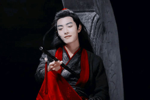 肖战!最经典的笑容!眼中有星星!