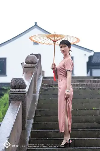 烟雨下江南#旗袍