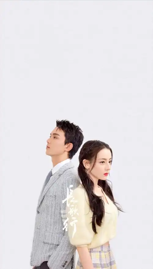 迪丽热巴吴磊海报拍摄花絮