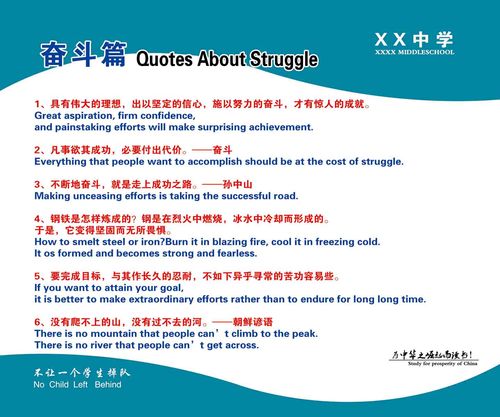 海报印制208展板素材制作6150学校园中英文名人名言格言奋斗篇