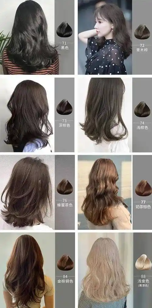 染了个亚麻色,效果不输发廊,发质竟然也变好了_染色_头发_植物