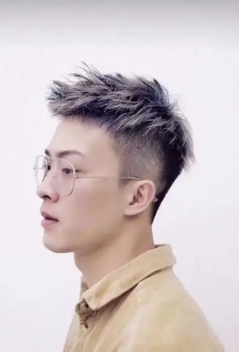 大宽额头男生剃短发造型,短发图片,发型图片