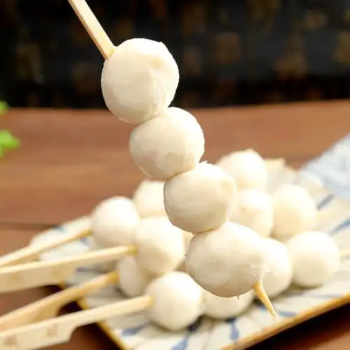 鱼丸手工实心鱼肉肉丸串串火锅食材麻辣烫关东鱼丸