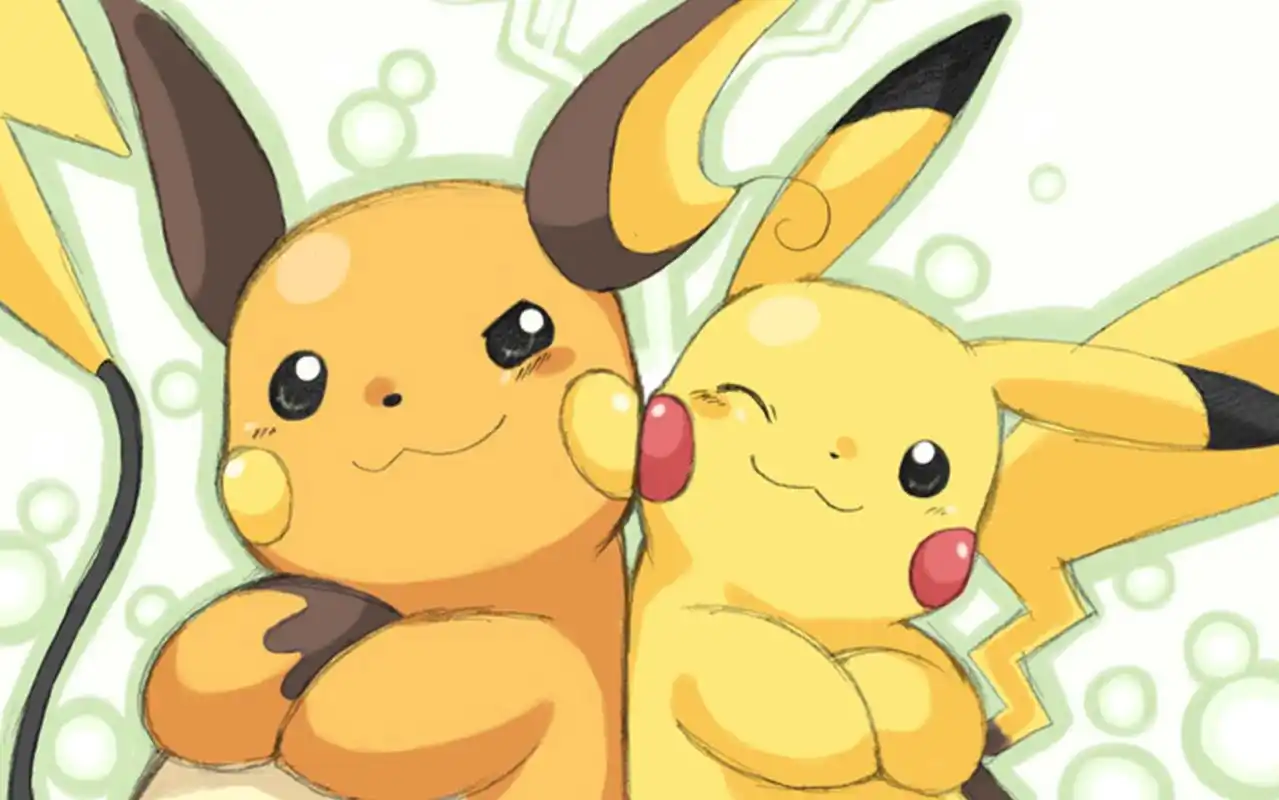 精选可爱皮卡丘桌面壁纸高清大图预览1440x900_卡通动漫下载_美桌网