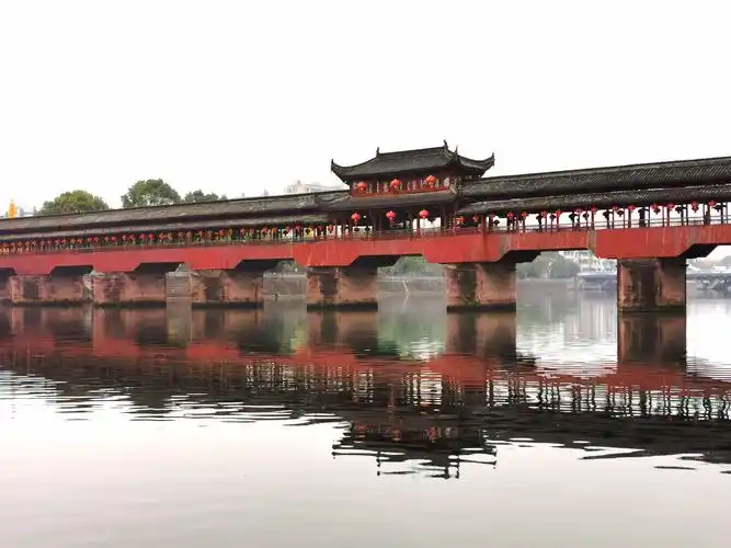 武义熟溪桥 古桥杰作