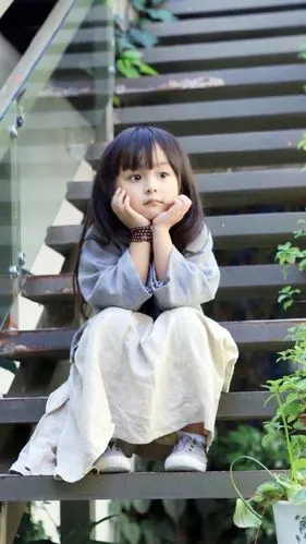 超暖人的萌化心的小姑凉 可爱萌萌哒的美女小萝莉图片 汉服小美女图集