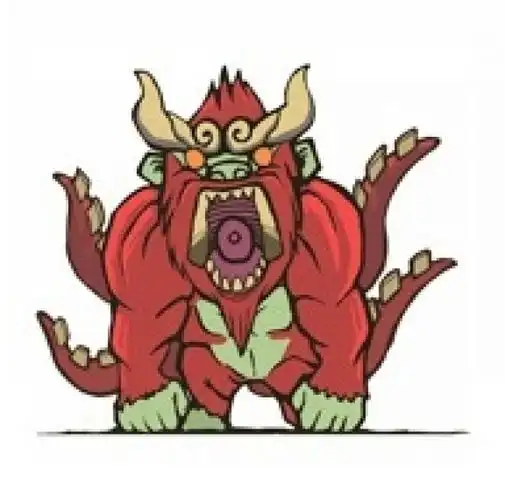 火影忍者九头尾兽头像图片素材每一尾都有单独的图片