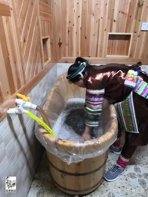 从江瑶寨瑶浴―仪式感十足的中国泡浴