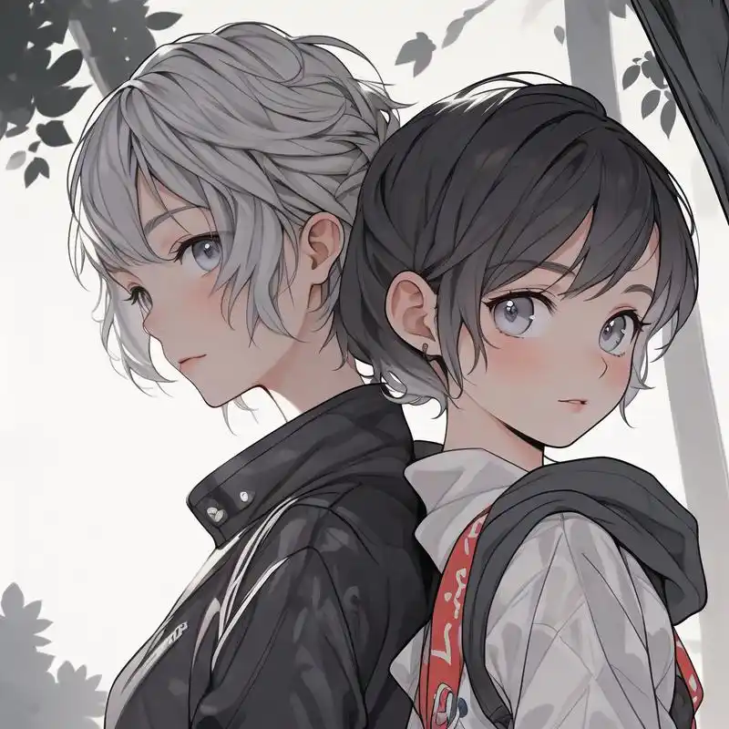 姐弟头像|一萌一酷90太酷啦99 谁能拒绝这么可爱的姐弟头像呢99