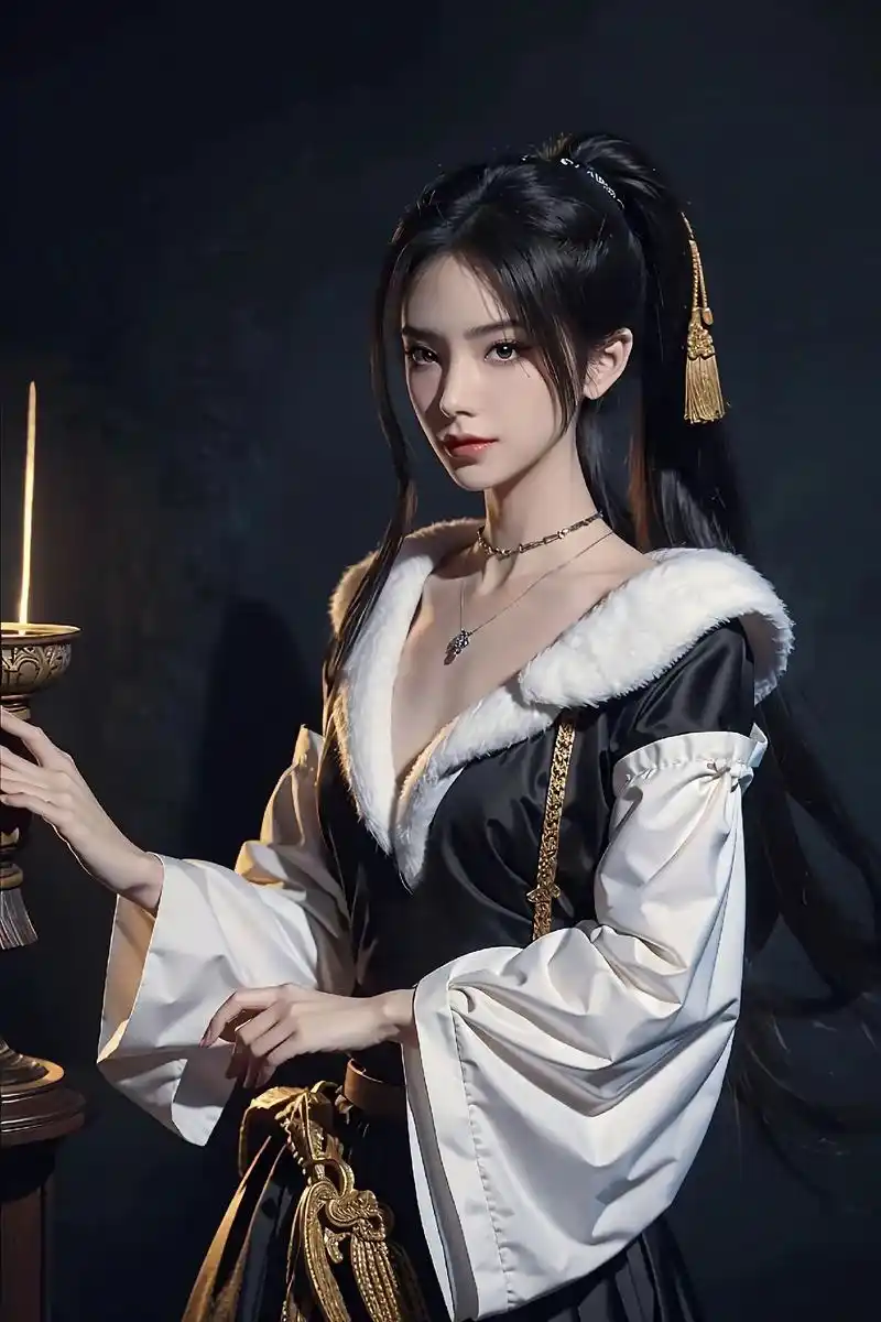 暗黑系:外表高冷的女剑客.#国漫美女 #御姐 #古风 #这谁 - 抖音