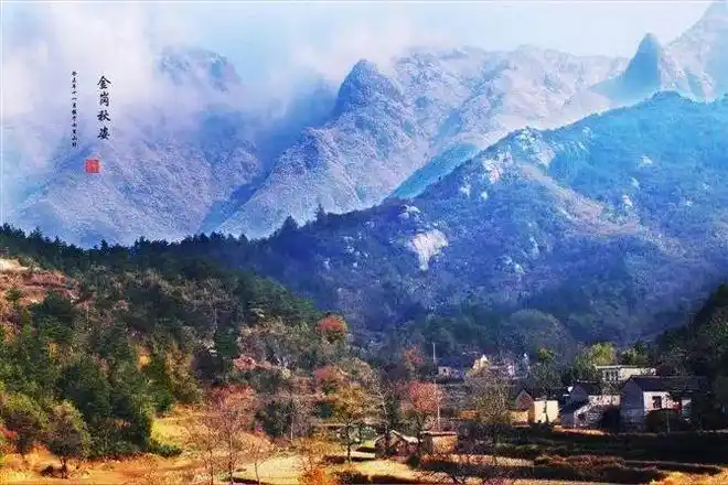 商城县金刚台深秋西河抓住秋天的尾巴邂逅最美的深秋