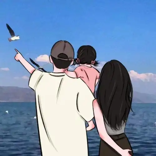 亲子头像一家三口