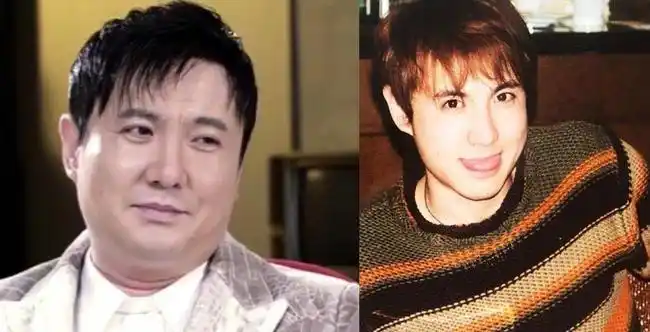 再来回顾一下沙溢年轻时候的照片,对比沈腾与沙溢年轻时候的颜值,校草