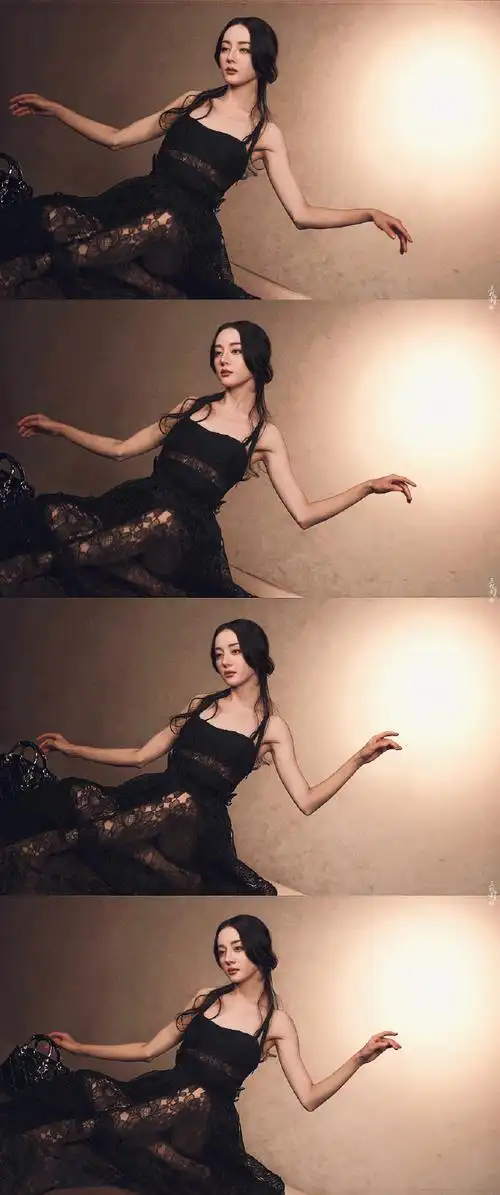 黑天鹅@dear-迪丽热巴合集三杯黑啤不倒2023#迪丽热巴时装3月刊#工作