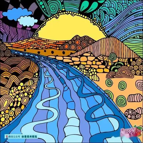 万物皆可通过线条重构变身装饰画