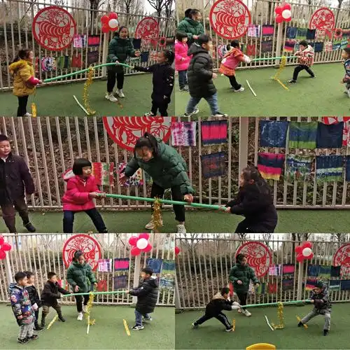 百越锦程幼儿园——"迎新年"系列之"民族民间游戏"大一班实况
