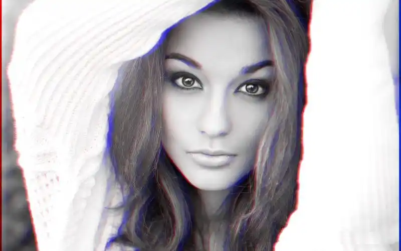 人物美女艺术设计数码3d摄影立体3dwomen3danaglyph3d壁纸图片