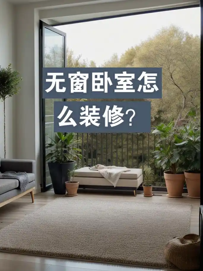 无窗卧室怎么装修? 现在有很多类型的房间,其中有没有窗户的卧室.