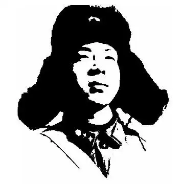 雷锋头像简笔画图片 学习雷锋好榜样