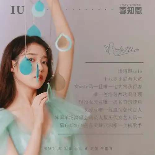 给iu最好的应援##iu七大赏女solo