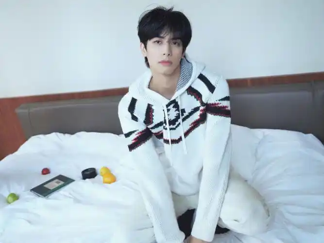 宋威龙对镜自拍live图