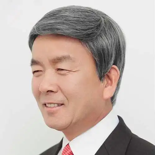 假发中老年男士短发发花白色老爷爷发送父亲老人日常整顶假发