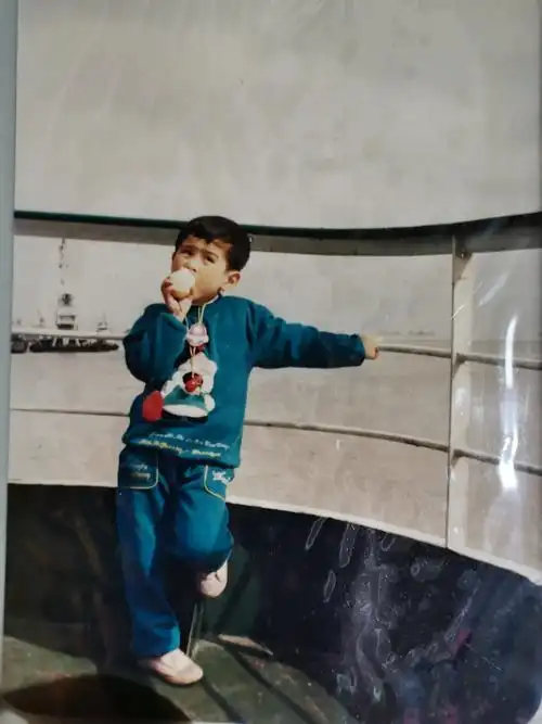 儿子小时候的相片留影